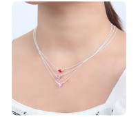 Necklace Silver Sweet Heart SPE-85